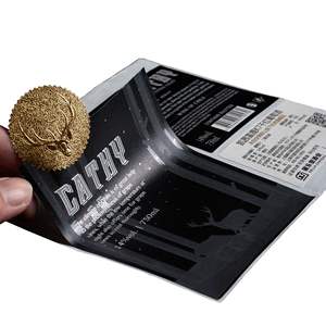 Étiquette personnalisable pour emballage de sérum capillaire, huile de croissance des cheveux, peptides, logo, autocollant, parfum, brillant à lèvres, dorure à chaud - Product Image 5