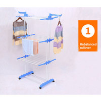 Étagère de rangement de poteau détachable Offre Spéciale et roues amovibles étagère à chaussures réglable organisateur étendoir à linge étagère de rangement