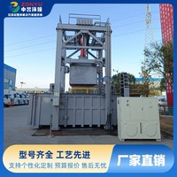 Station de compression des déchets verticale à trois cylindres et quatre colonnes Zhongyu avec protection contre les surcharges et système d'insonorisation 15