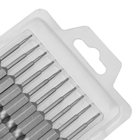 Mata Bor Torx Precision T5 Panjang 50mm Baja Paduan S2 Shank Hex 1/4 OEM Ujung Magnetik Star Bits untuk Perbaikan Elektronik