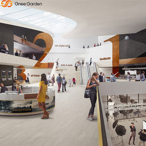 Revêtement extérieur en acier corten rouillé moderne, motif personnalisé, écologique, imperméable, finition anodisée, certifié ISO 9001, jardin - Product Image 6