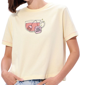 ชุดเดรสเสื้อยืดสำหรับผู้หญิงโอเวอร์ไซส์ชุดเดรสเสื้อยืดผ้าฝ้าย100% แขนสั้นสีดำ - Product Image 1