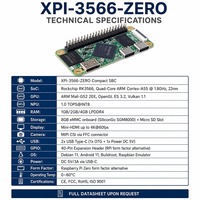 Komputer Mini PC Box 4K dengan Emulator Raspberry Pi OS, CPU Quad-core ARM Cortex-A55, RK3566, dan Board Pengembangan Audio