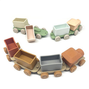 Bambini ragazzi e ragazze giocattoli di compleanno trenino in Silicone trenino giocattolo per il bambino - Product Image 1