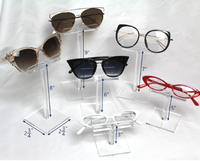 Prix de gros Présentoir commercial en acrylique Présentoir pour lunettes