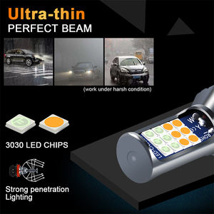 Nueva Bombilla LED DRL para Coche, Súper Brillante, 500 Lm, H8 H11, 12V, Aleación de Aluminio, Luz Antiniebla - Product Image 3