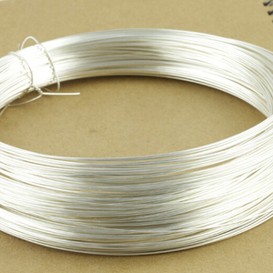 NANA High Quality 925 <strong>Sterling</strong> <strong>Silver</strong> Soft <strong>Wire</strong>,925 <strong>Silver</strong> <strong>Wire</strong> for Jewelry Findings - Product Image 1