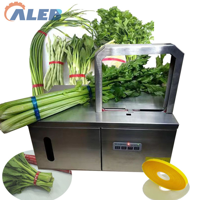 Portable High Efficiency Banding Machine for Fruit Flower Vermicelli Without Glue Low Labor Intensity Tie Wrap Machine