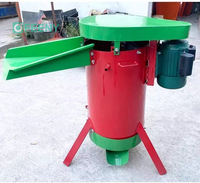 Machine à décortiquer les noix 220V/380V avec brosse en acier résistant à l'usure, processeur de noix pour ferme