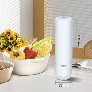 Macchina per Sottovuoto Elettrica Domestica Senza Fili, Pompa per Alimenti Ricaricabile con Aspirazione Potente e Funzione One-Key in ABS - Product Image 4