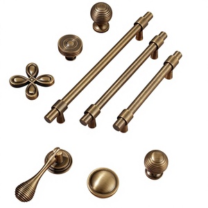 Manija <span class=keywords><strong>para</strong></span> Puerta <span class=keywords><strong>de</strong></span> <span class=keywords><strong>Armario</strong></span> MI RUI, Diseño Americano, Latón Macizo Forjado, Acabado Bronce Antiguo, Estilo Moderno, <span class=keywords><strong>para</strong></span> Muebles <span class=keywords><strong>de</strong></span> Hogar y Oficina - Product Image 3