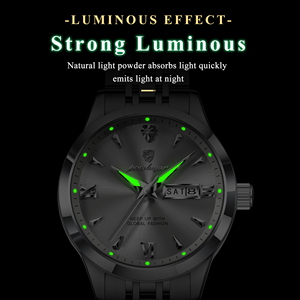 Reloj Poedagar 504 Fashion para <span class=keywords><strong>Mujer</strong></span>, Resistente al Agua 3ATM, Manecillas Luminosas, Caja <span class=keywords><strong>de</strong></span> Aleación, Correa <span class=keywords><strong>de</strong></span> Acero Inoxidable - Product Image 3