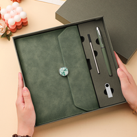 Journal à feuilles mobiles réutilisable pour cahier de Plan A5 professionnel haut de gamme avec couverture en cuir PU cadeau d'affaires pour les professionnels occupés