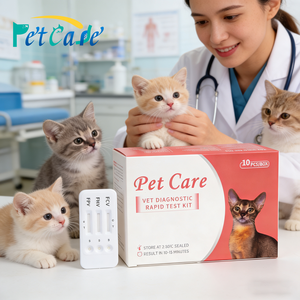 Kit de Tiras Reactivas Veterinarias para Mascotas, Certificado CE, Reutilizable, Prueba Rápida Felina y Canina para FIV, FPV, FCV, FHV, CPV, CDV, CCV, <span class=keywords><strong>TOXO</strong></span> - Product Image 3
