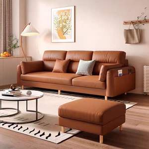 <span class=keywords><strong>Ciencia</strong></span> y tecnología tela sofá sala <span class=keywords><strong>de</strong></span> estar pequeño tres personas 2,1 metros Concubine sofá conjunto muebles - Product Image 1