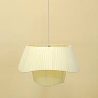 LDJ1996 Suspension Moderne Personnalisable 60cm French Vintage Crème Fleurs Design pour le Salon Nouvelle Arrivée