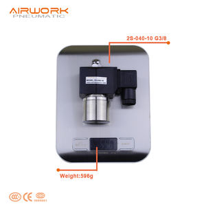 Válvula Solenoide de Agua de Acero Inoxidable de <span class=keywords><strong>2</strong></span> Vías, 12V/24V CC, 3/8\", Control OEM, 2WB040-10 - Product Image 4