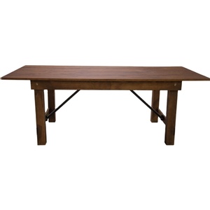 Table pliante en bois de style <span class=keywords><strong>ferme</strong></span> Sunzo <span class=keywords><strong>pour</strong></span> les événements de banquet et de <span class=keywords><strong>mariage</strong></span>, <span class=keywords><strong>pour</strong></span> les entreprises de location - Product Image 2