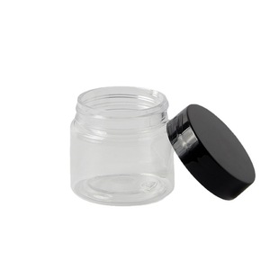 Pet <b>Plastic</b> Wide Mouth Jar 30ml Cylinder Cosmetic <b>Packaging</b> For Eye Cream - Product Image 3