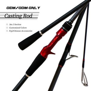 Canna <span class=keywords><strong>da</strong></span> <span class=keywords><strong>Pesca</strong></span> OEM ODM per Acqua Dolce 3m, Canna <span class=keywords><strong>da</strong></span> Spinning in Fibra di Carbonio con Manico in EVA per <span class=keywords><strong>Pesca</strong></span> al Siluro, Redfin, Culter, <span class=keywords><strong>Spigola</strong></span> - Product Image 5