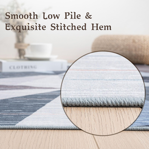 antidérapant pour entrée salon <span class=keywords><strong>tapis</strong></span> d'entrée persan en détresse <span class=keywords><strong>tapis</strong></span> d'intérieur en fausse laine bohème - Product Image 5