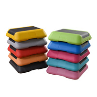 Plataforma de Pedales para Ejercicios Aeróbicos Multifuncional Pequeña, Duradera, Ligera, Antideslizante, Portátil, para Ejercicios en Casa, Desarrollo Corporal y Fitness