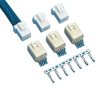 موصل JST ذكر وأنثى 2.0 مم مزدوج الجانب بـ 2/3/4 دبابيس، أطراف PH معزولة بالـ PVC، أسلاك نحاسية مطلية بالقصدير، تصنيف IP67