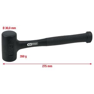 KS TOOLS - 140.5258 Maillet à coup mort-EAN 4042146162255 MARTEAUX ET CISEAUX MALLETS À COUP MORT - Product Image 2