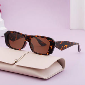 Lunettes de soleil carrées LH-5648 pour hommes, verres PC UV400, style Instagram, mode urbaine, origine Taizhou, emballage personnalisé - Product Image 1