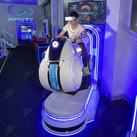 9D Moto VR Jeu D'arcade VR Thunder Moto Jeux De Voiture Motion Exercise Equipment Driving Racing Simulator À Vendre Them Park