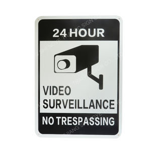 لافتات تحذير مخصصة من البلاستيك أو الألومنيوم 'ممنوع الوقوف' لافتات مرورية - Product Image 5