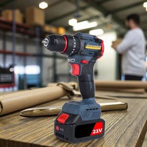 Cacciavite Elettrico a Motore Trapano per Calcestruzzo Cordless a Batteria al Litio <span class=keywords><strong>Brushless</strong></span> <span class=keywords><strong>Professionale</strong></span> - Product Image 3