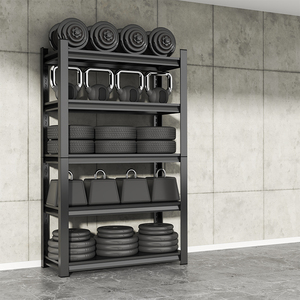 5-Tier <strong>Wire</strong> Mesh Storage Shelf with 150KG Load, Steel <strong>Rack</strong> and Shelving System for Warehouse Goods Storage - Product Image 4