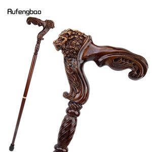 Canne de marche créative en bois pur, motif léopard, style gentleman, pour l'extérieur - Product Image 1