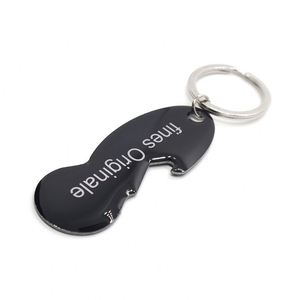 Porte-clés Salon de Beauté Ongles, Cadeau pour Client France, Porte-clés Carte de Visite 1 Euro - Product Image 6