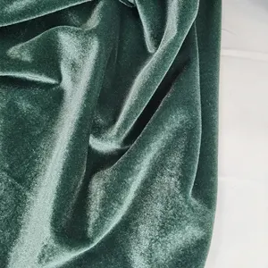 Fabricant Velvet Fabrics Wholesale Shinny Silk 4 Way Stretch Glitter KS Velvet Dress Fabric
