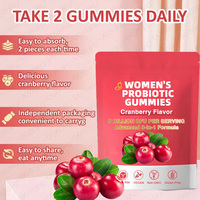 Complément Alimentaire Probiotique pour Femmes Marque Privée OEM, Gommes de Soutien à la Flore Féminine