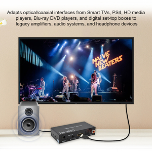 Convertisseur <span class=keywords><strong>audio</strong></span> numérique et analogique prenant <span class=keywords><strong>en</strong></span> charge HDMI ARC/Toslink/Coax/3.5mm avec HDMI ARC - Product Image 2