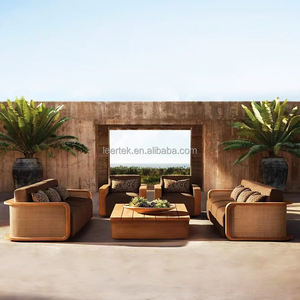 كرسي استلقاء عالي الجودة لحمام السباحة مصنوع من خشب الساج، كراسي استرخاء خارجية لحمام السباحة، سرير نهاري - Product Image 4