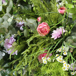 Ensemble de <span class=keywords><strong>fleurs</strong></span> artificielles en soie pour intérieur/extérieur, simulation d'<span class=keywords><strong>arbre</strong></span> en pot, arrangement floral, ornements de coin de fenêtre, plantes - Product Image 4