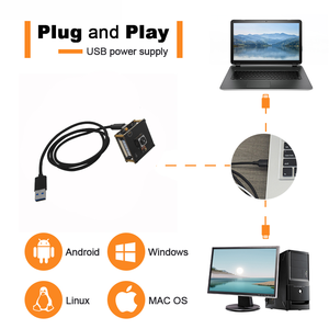 Módulo de Cámara USB Integrado para Timbre con Sensor de Imagen Samsung ISOCELL GM1 S5KGM1 de 48MP y Alta Resolución, 1/2'', Enfoque Automático, HDR, Sin Necesidad de Controladores - Product Image 5