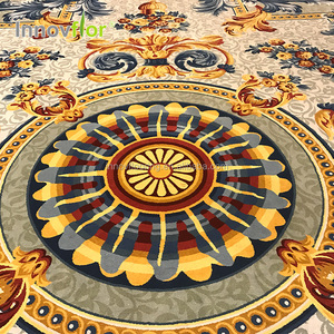 Antiguo persa natural cuero púrpura de seda pura de la <span class=keywords><strong>piel</strong></span> de cebra azul redondo piso grande overdyed alfombras para niños - Product Image 3