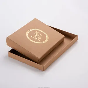 Hot Foil Stamping Logo High Quality Customized Your own Logo Two Pieces Gift Accessories / Gift Package Paper Box