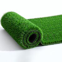 Gazon synthétique haute densité écologique et imperméable pour sports, pelouse de football, terrain de soccer, putting green, gazon artificiel d'intérieur