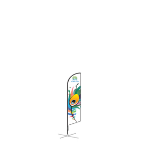 Prezzo all'ingrosso a buon mercato commerciale Flying Beach Flag Banner pubblicità promozionale Wind Outdoor Custom Feather Flags - Product Image 2