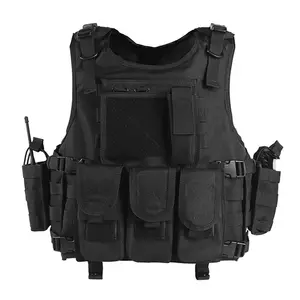 Nieuwste Modellen Multi-Pocket Molle Extern Systeem Veiligheidsvest Outdoor Camouflage Tactisch Vest
