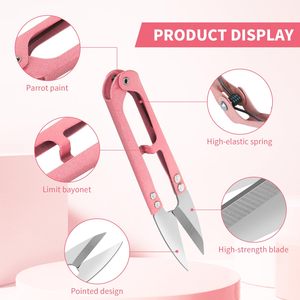 Industrial Grade Double Color Handle Tailor <b>Scissors</b> Smooth Edge Embroidery <b>Scissors</b>-Factory Direct Sales - Product Image 3