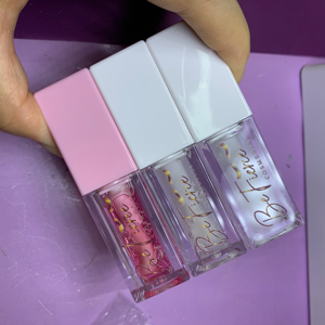 Plumping Lip Gloss Private Label Lip Oil Clear Glossy Vegan Lipgloss Plumper <strong>Flavoring</strong> Oil Fruit Tint Glow Private Label Lip Oil - Product Image 6