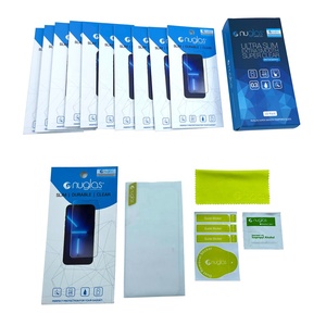 Nuglas 10 Pack Anti graffio 2.5D 9H protezione dello schermo in vetro temperato per <span class=keywords><strong>iPhone</strong></span> <span class=keywords><strong>SE</strong></span> 2022 <span class=keywords><strong>2020</strong></span> - Product Image 1
