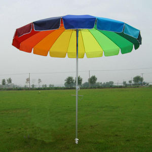 Supporto personalizzato per parti di sabbia ombrellone <span class=keywords><strong>Vintage</strong></span> arcobaleno resistente al vento - Product Image 1